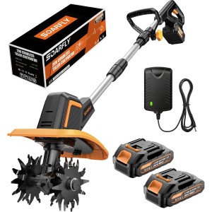 SOARFLY Cordless Garden Tiller